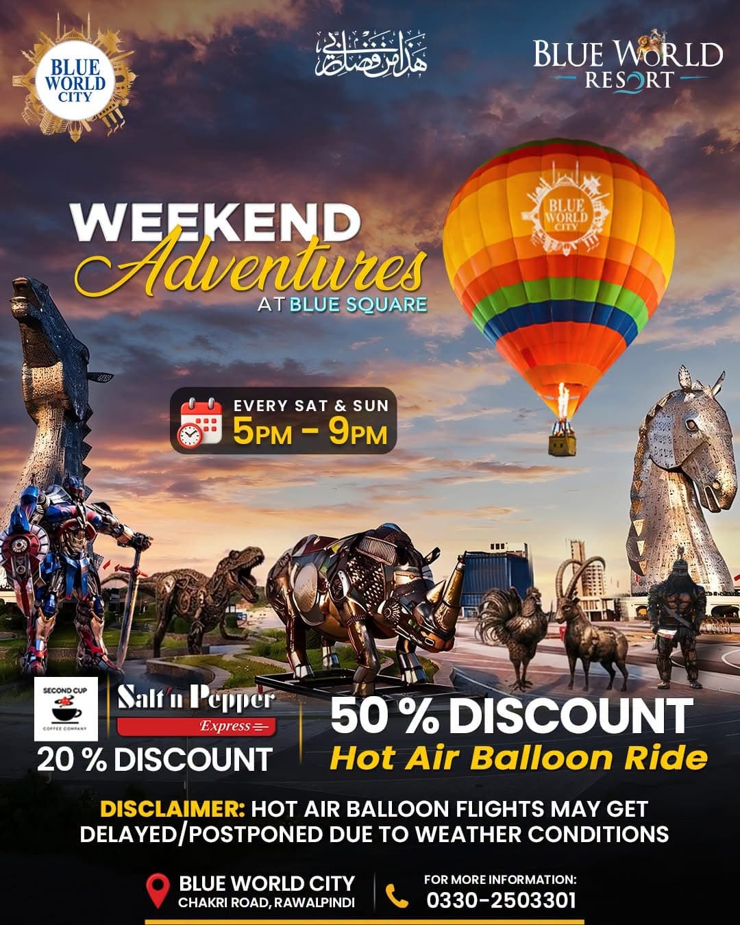 Weekend Adventures at Blue Square – Fun, Food & Hot Air Balloon Experience Gallery 5
