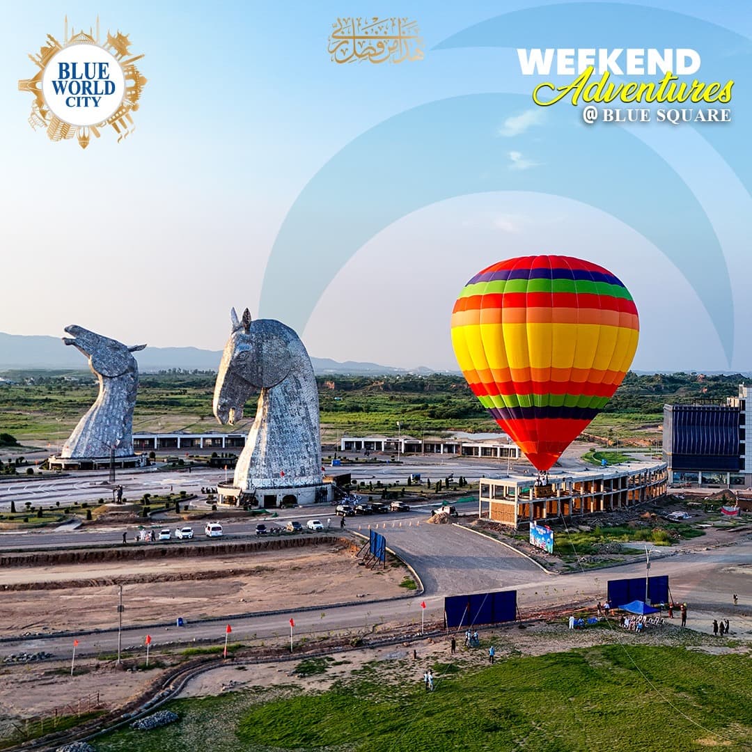 Weekend Adventures at Blue Square – Fun, Food & Hot Air Balloon Experience Weekend Adventures at Blue Square – Fun, Food & Hot Air Balloon Experience